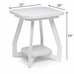 Surfside End Table - Weathered White - Image 8