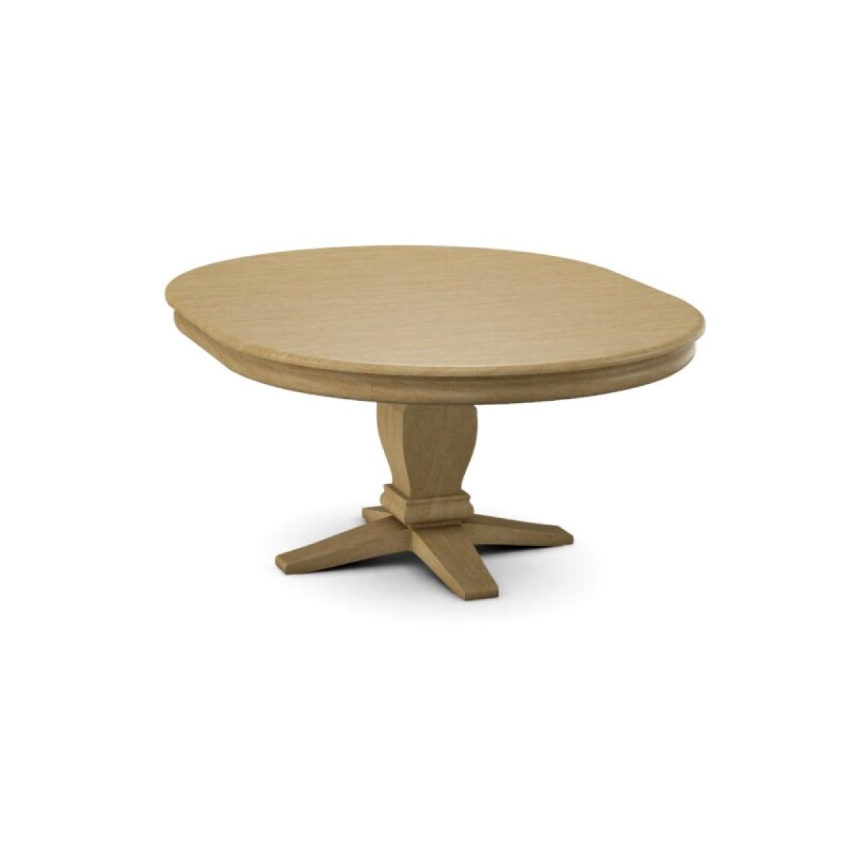 Build Your Own Pedestal Table w/ 54" x 72" Butterfly Leaf Extension Top w/Half Bullnose Edge - Image 12