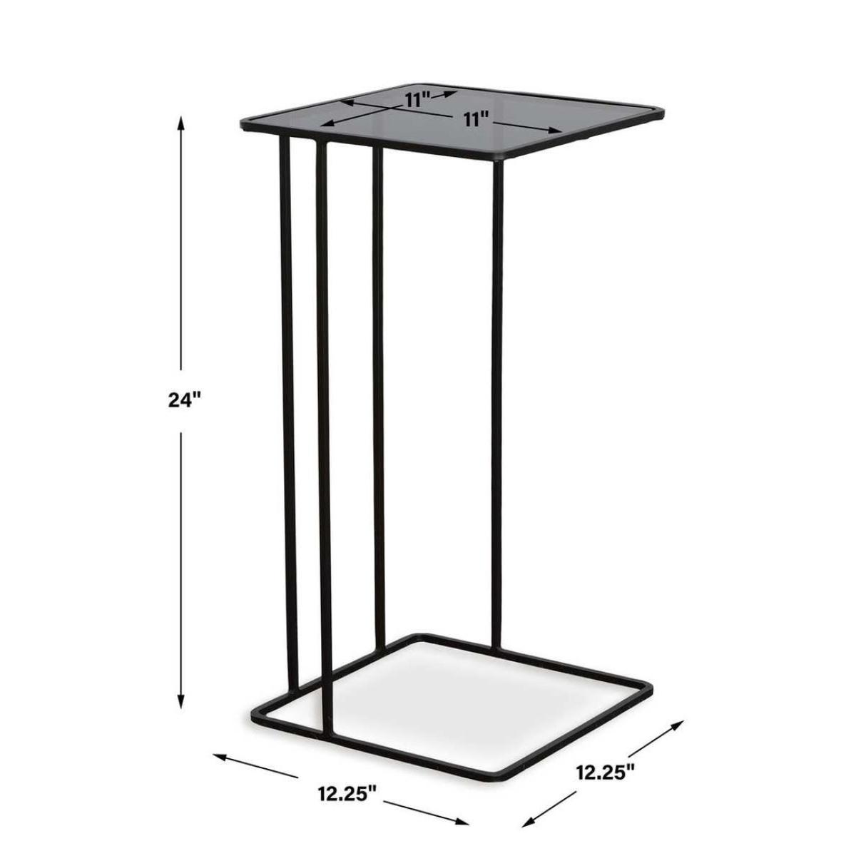 Cadmus Accent Table, Black - Image 10