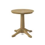 Build Your Own Pedestal Table w/30"H Small Transitional Pedestal - Image 28