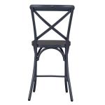 X Back Counter Chair- Navy - Image 6