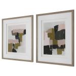 Color Block Framed Prints, S/2 - Image 4