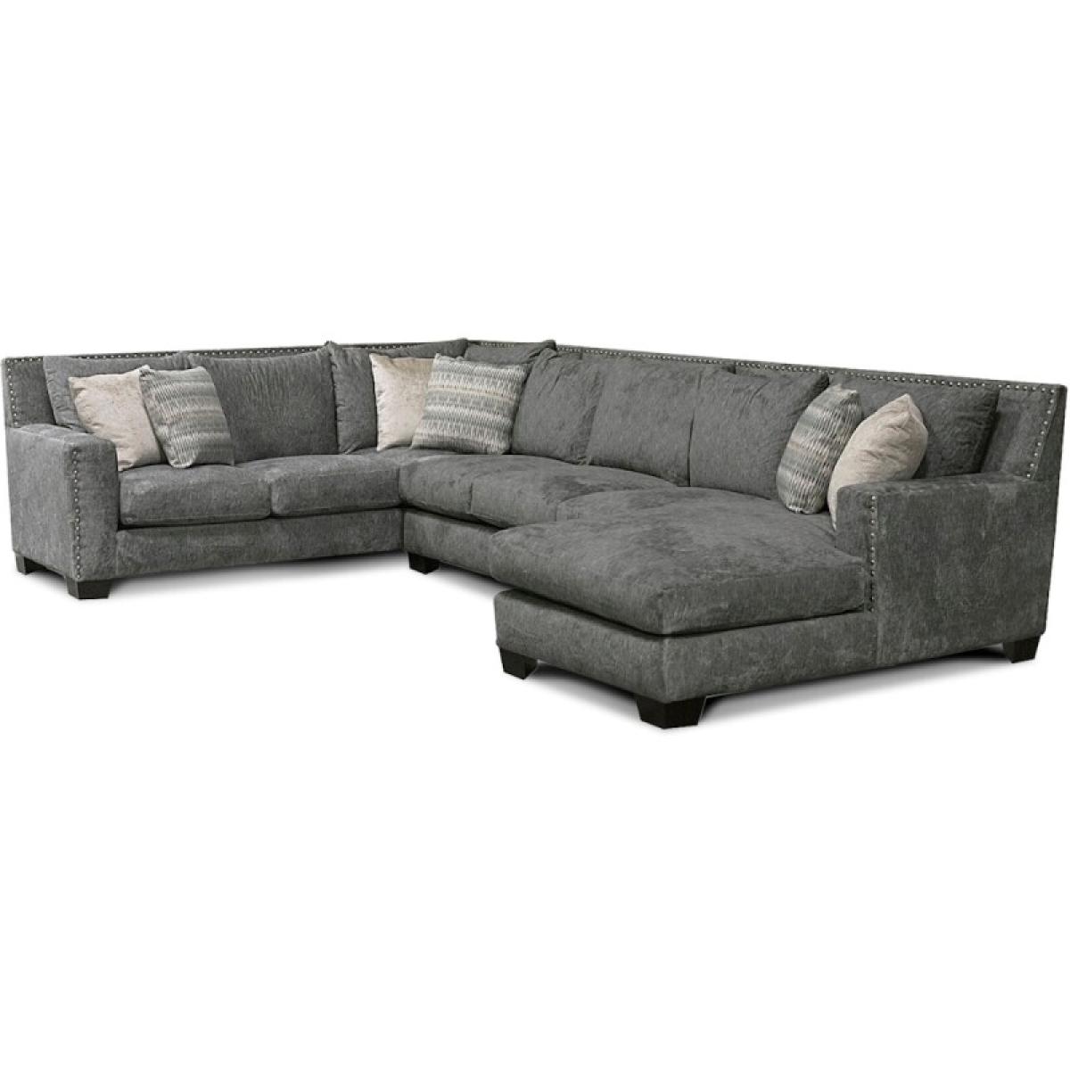 7k00n-sect Luckenbach Sectional With Nails - Image 3