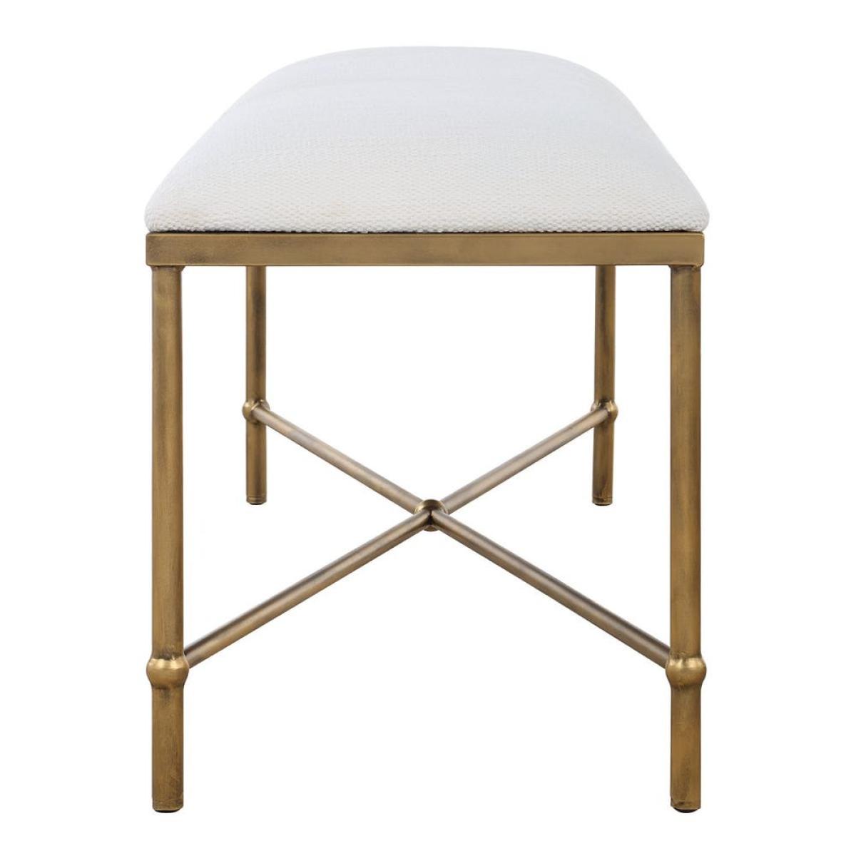 Avenham Bench, Gold - Image 7