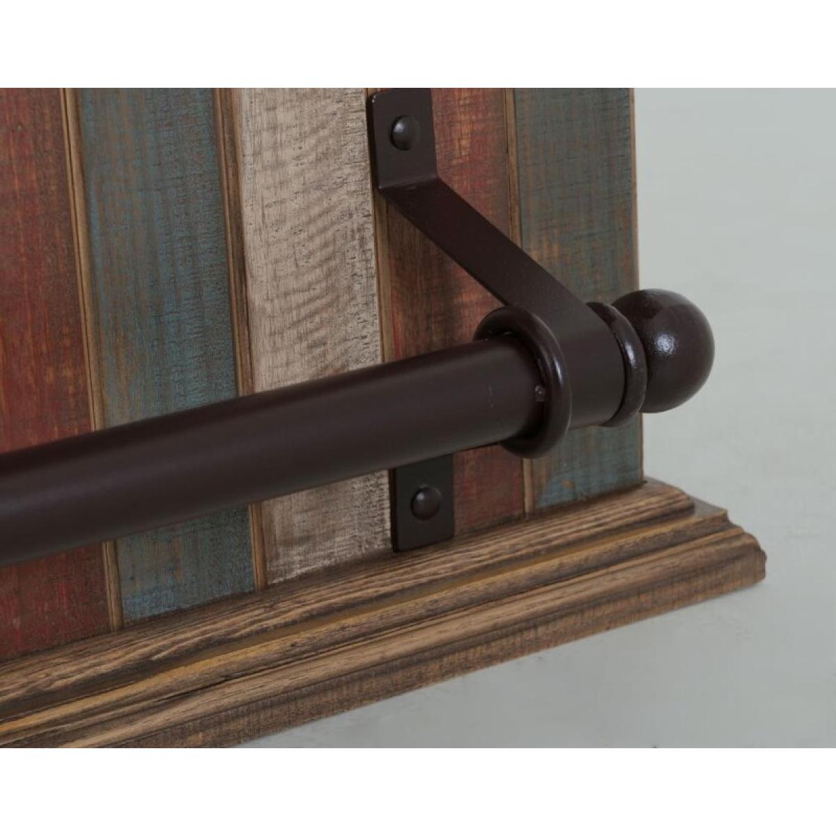 1 Drawer, 2 Door Bar - Antique - Image 6