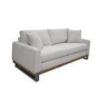 Metal & Wood Base, Loveseat - Mita