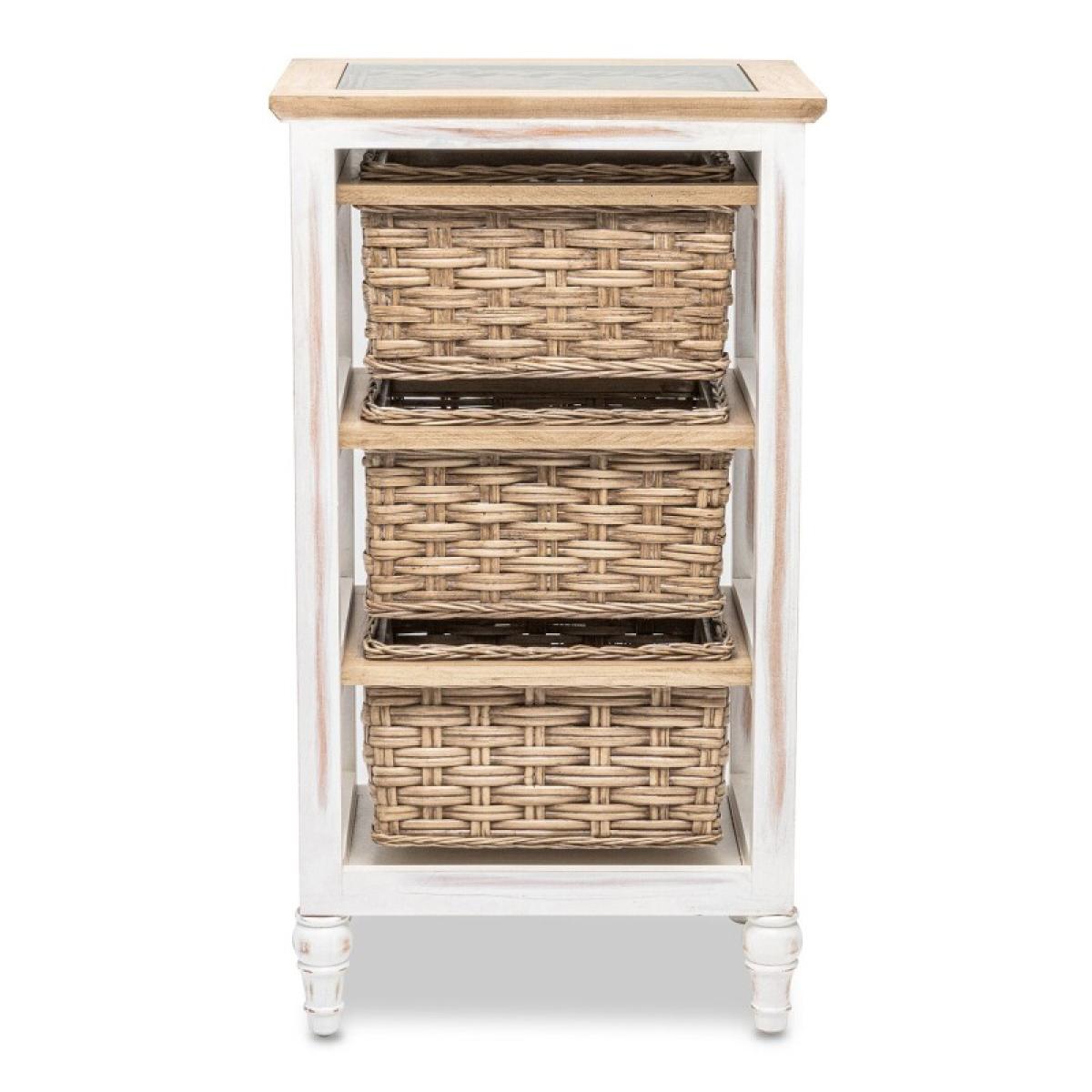 Island Breeze 3-basket Storage Cabinet - Image 7