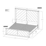 6/6 Headboard Eastern King - Balam - Image 10