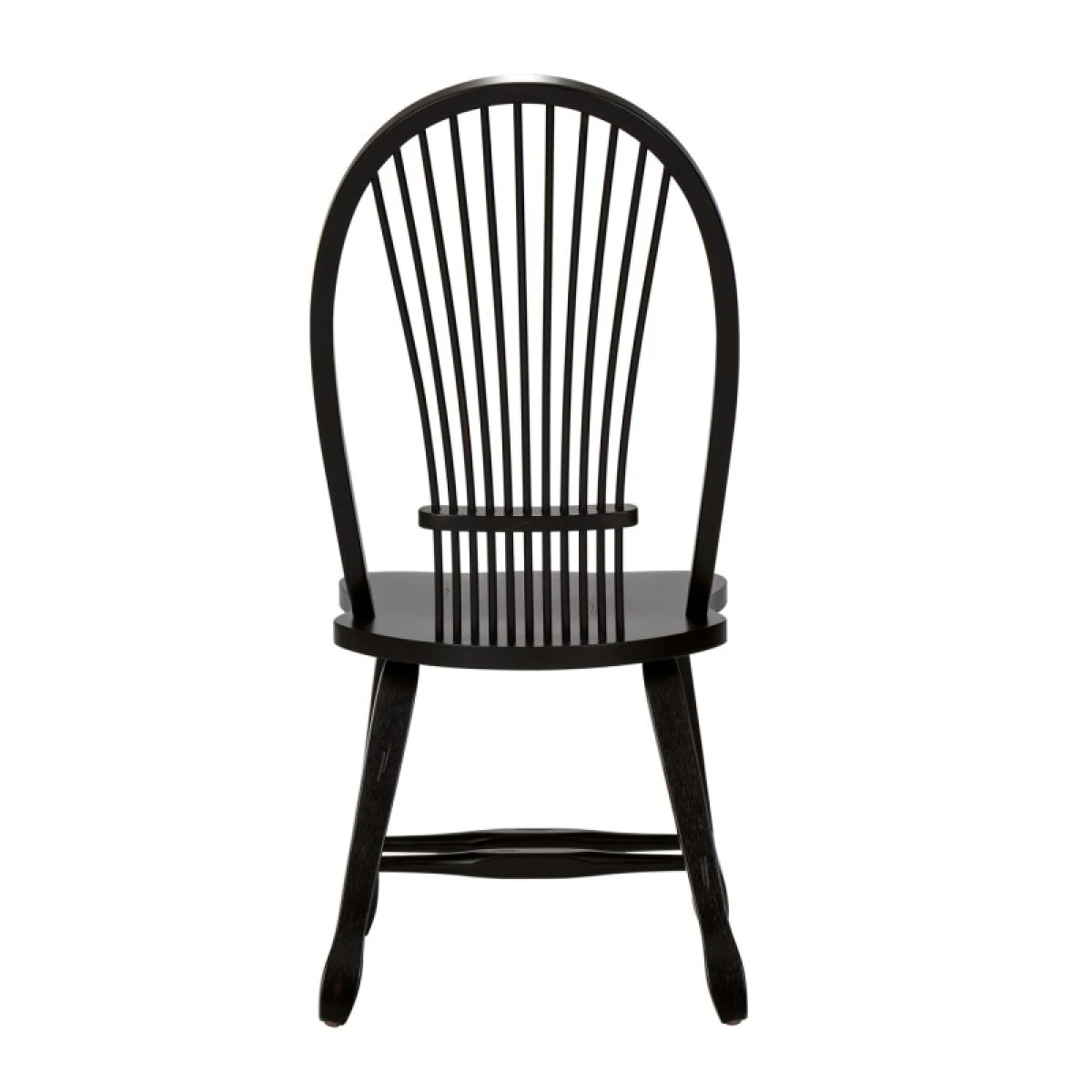 Treasures Sheaf Back Side Chair - Black - Image 8