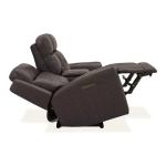 Loveseat w/Console P3 & ZG - Dark Brown - Image 2