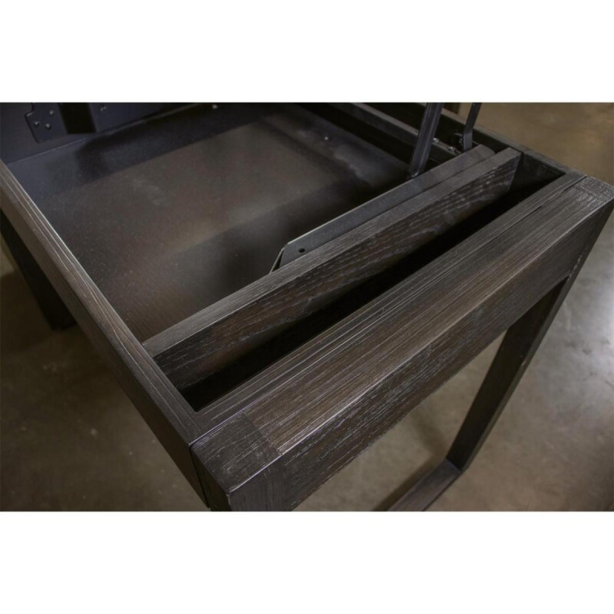 Swivel Lift-top L-desk - Image 16