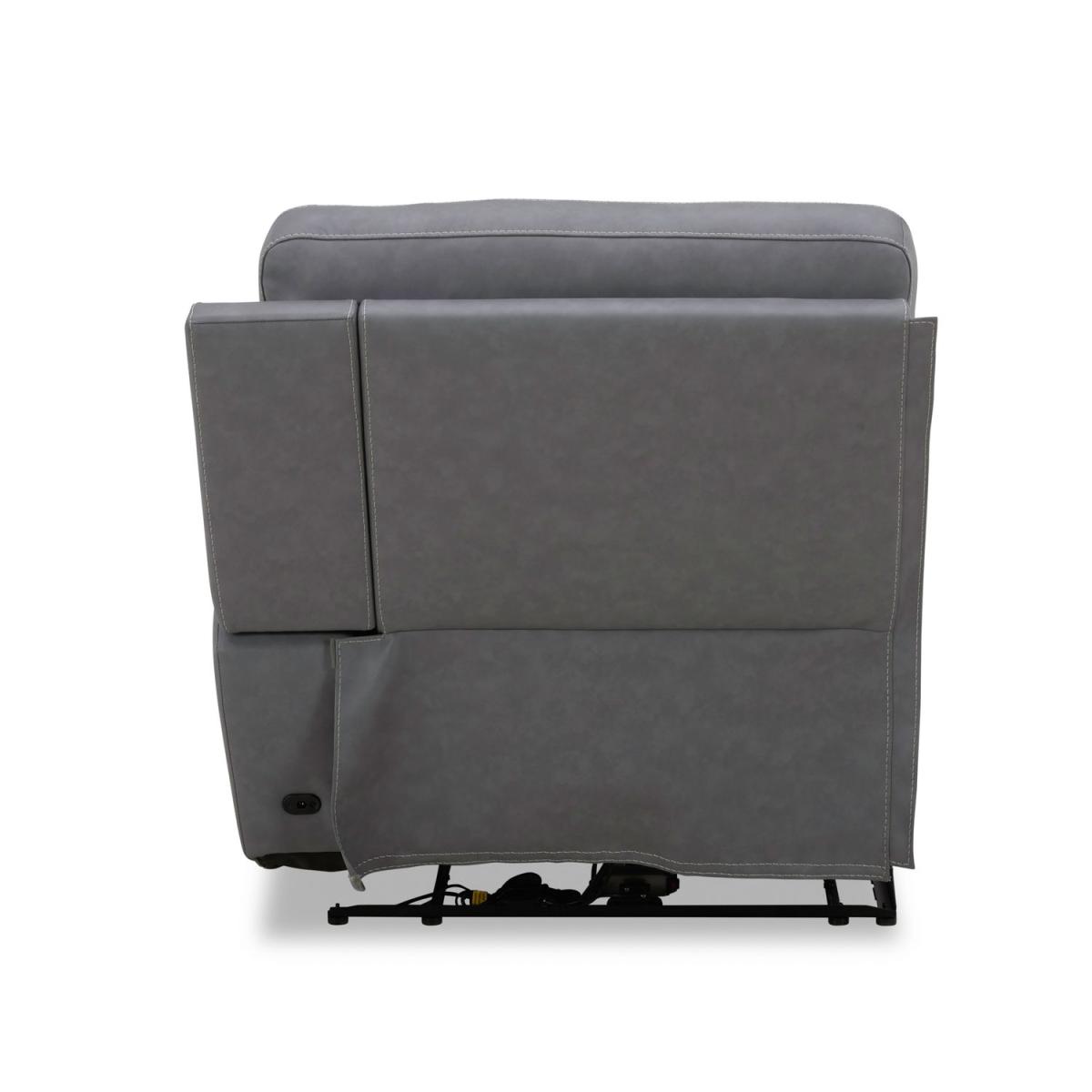 R Arm Recliner P3 & ZG - Blue Gray - Image 6