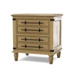 Farmhouse Chic 2-Drawer Nightstand - Image 7