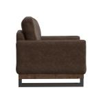 Metal & Wood Base, Armchair - Mita - Image 4