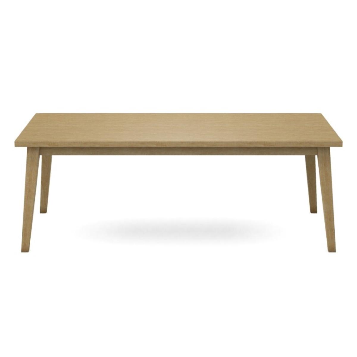 Mid Century Moden Solid Table w/ Flared Legs - Image 23