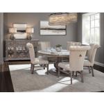Bonanza, Round Dining Table-Brown - Bonanza - Image 4