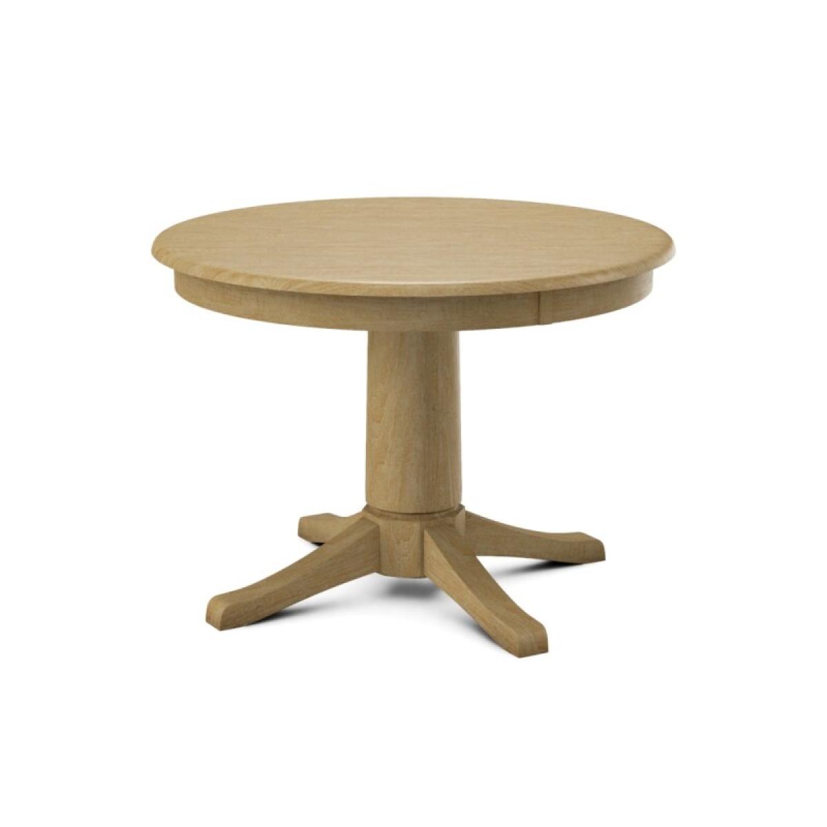 Build Your Own Pedestal Table w/ 42" Round Tabletop w/'Half Bullnose Edge - Image 20