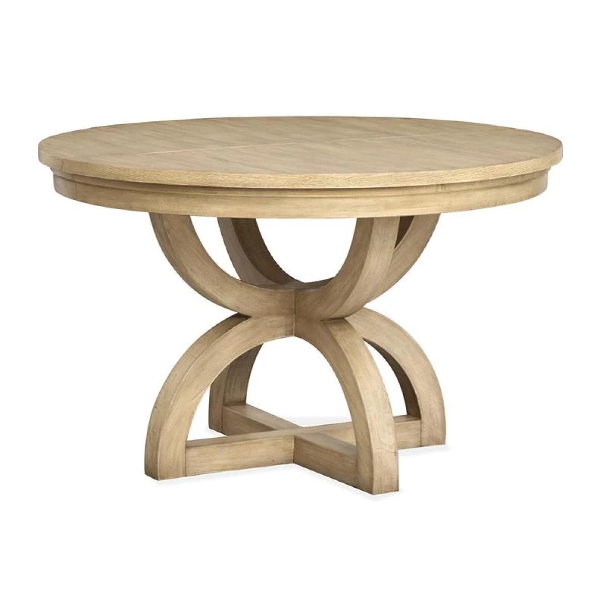 e3be3ad8283e79c40ea30131d3514ccb Coventry D6480-22B Wood 48" Round Dining Table Base KD - Image 1