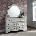 King Panel Bed, Dresser & Mirror, Chest, Night Stand - Image 3