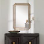 Amherst Mirror, Gold - Image 4