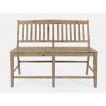 Carlyle Crossing Slatback Counter Bench - Image 4