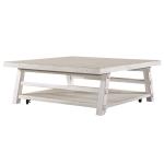 Modern Farmhouse Oversized Square Cocktail Table - Image 3