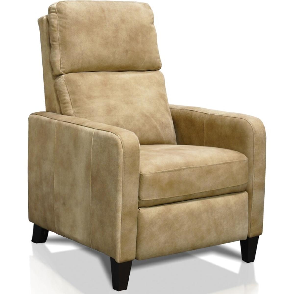 e48af77416778dc4cddda7c0aed255fd Lennon Leather Push Back Recliner - Image 1