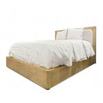 Hyde Park Platform Bed W/ Upholstered Inset