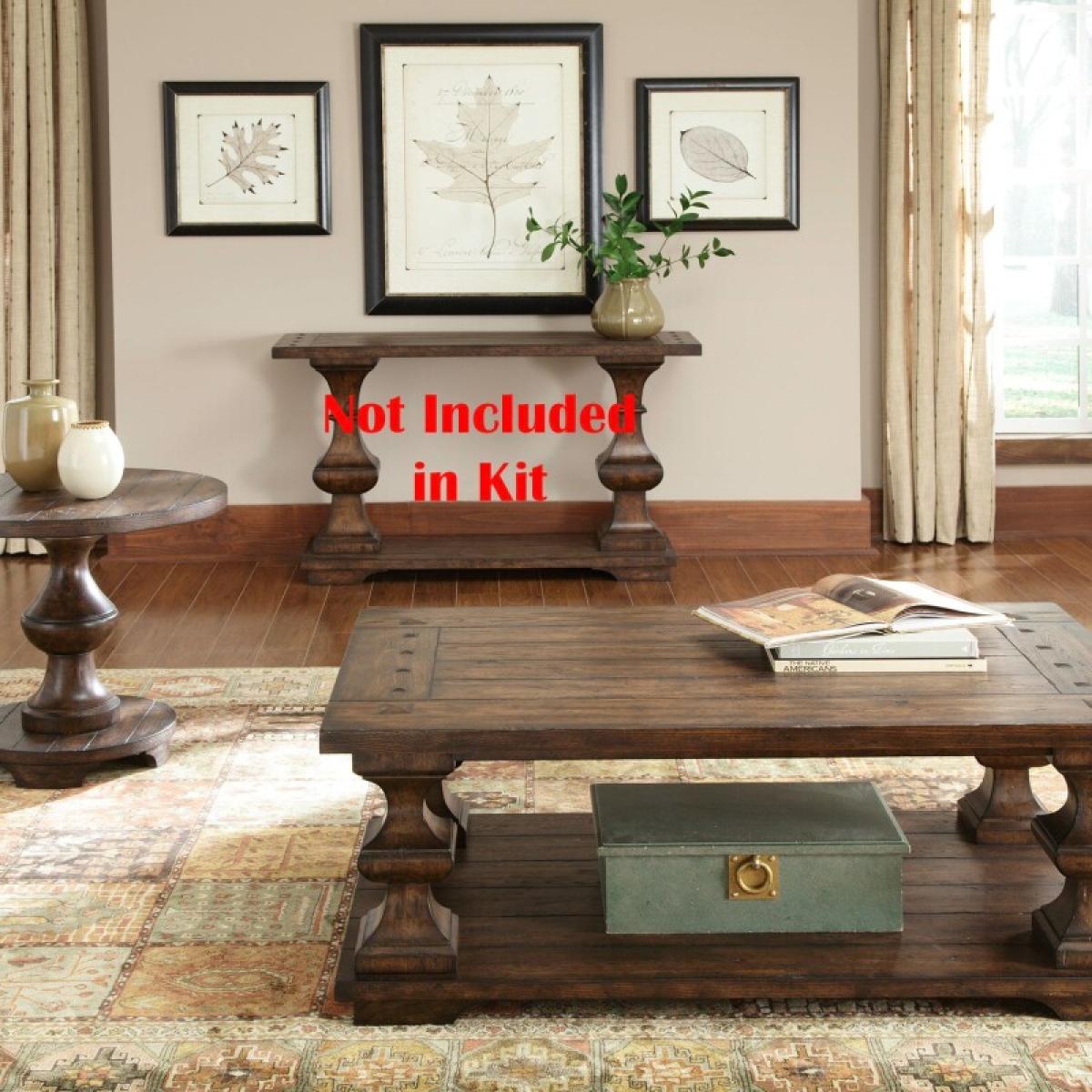 e4e40423da58227a2710d8a42c0d7052 Sedona 3 Piece Set (1-Cocktail 2-End Tables) - Image 1