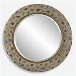 Copper Terrazzo Round Mirror - Image 3