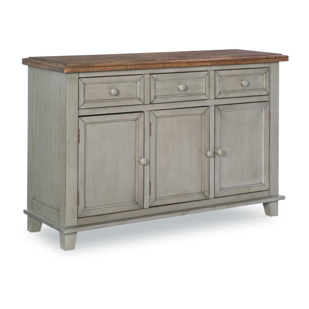Vista Collection Buffet in Hickory & Stone - Image 2