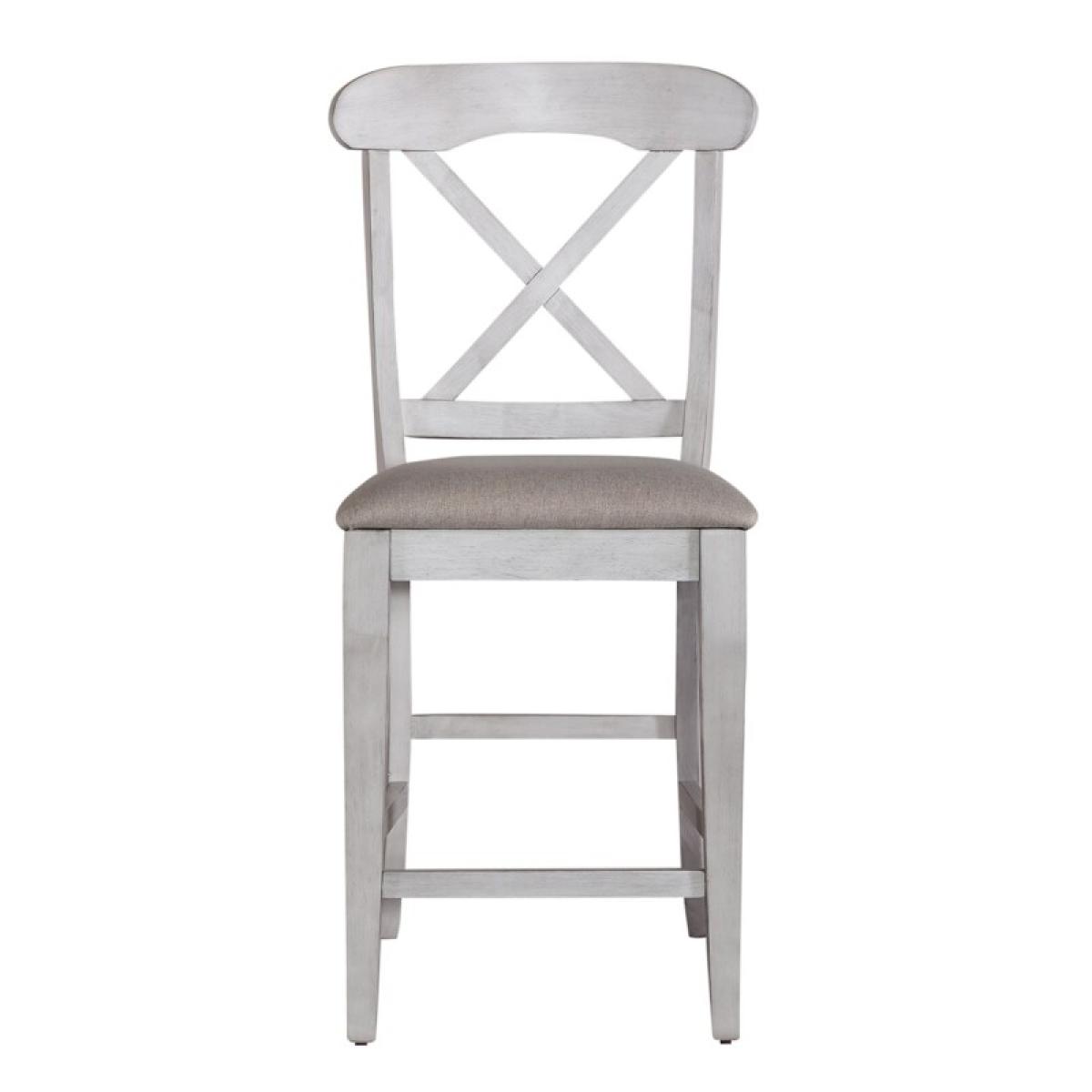 Ocean Isle Uph X Back Counter Chair (RTA) - Image 4