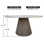 Sahara, Round Dining Table - Sahara - Image 9