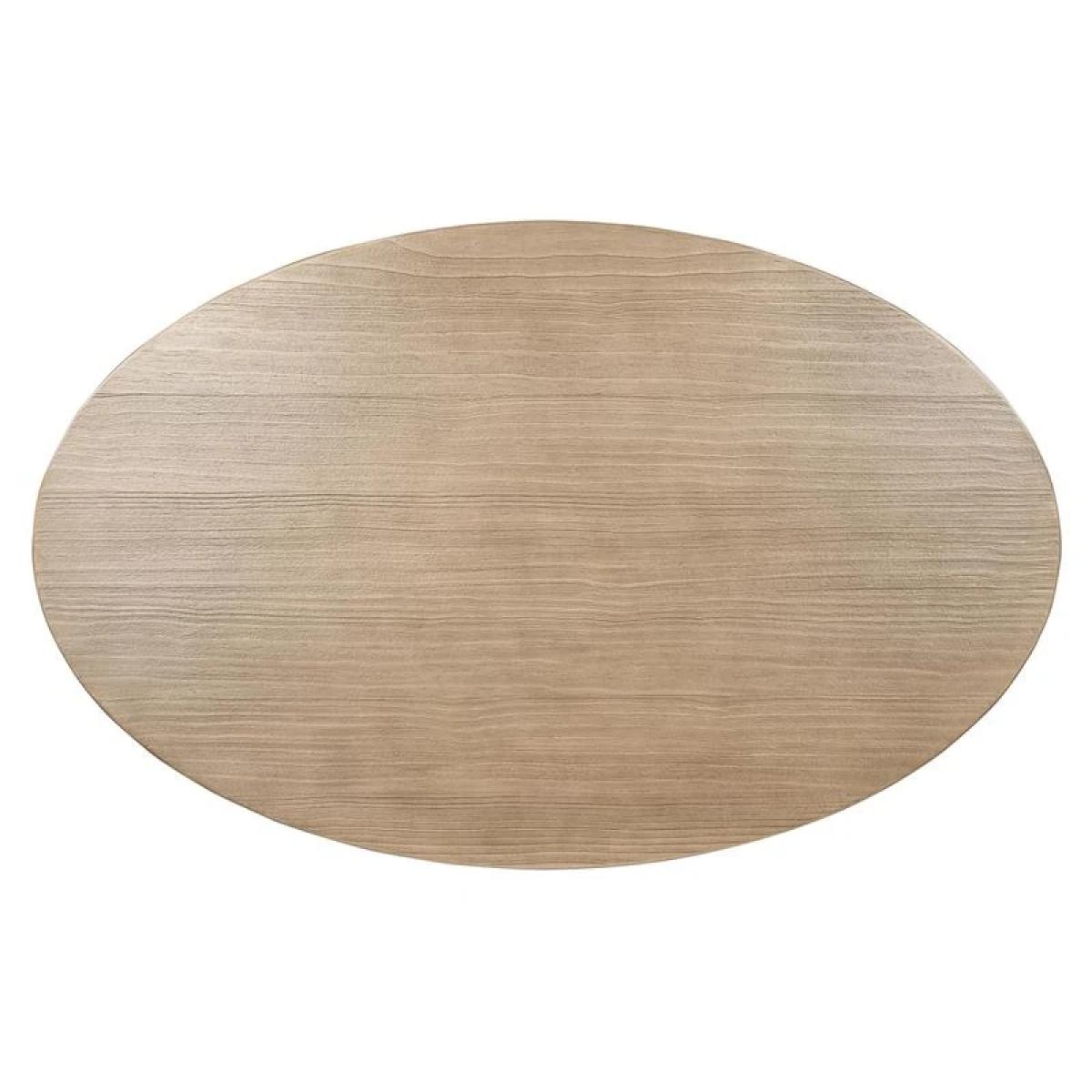 Sanford T6318-47 Oval Cocktail Table w/Casters - Image 3