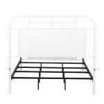 Vintage Series Twin Metal Bed - Antique White - Image 6