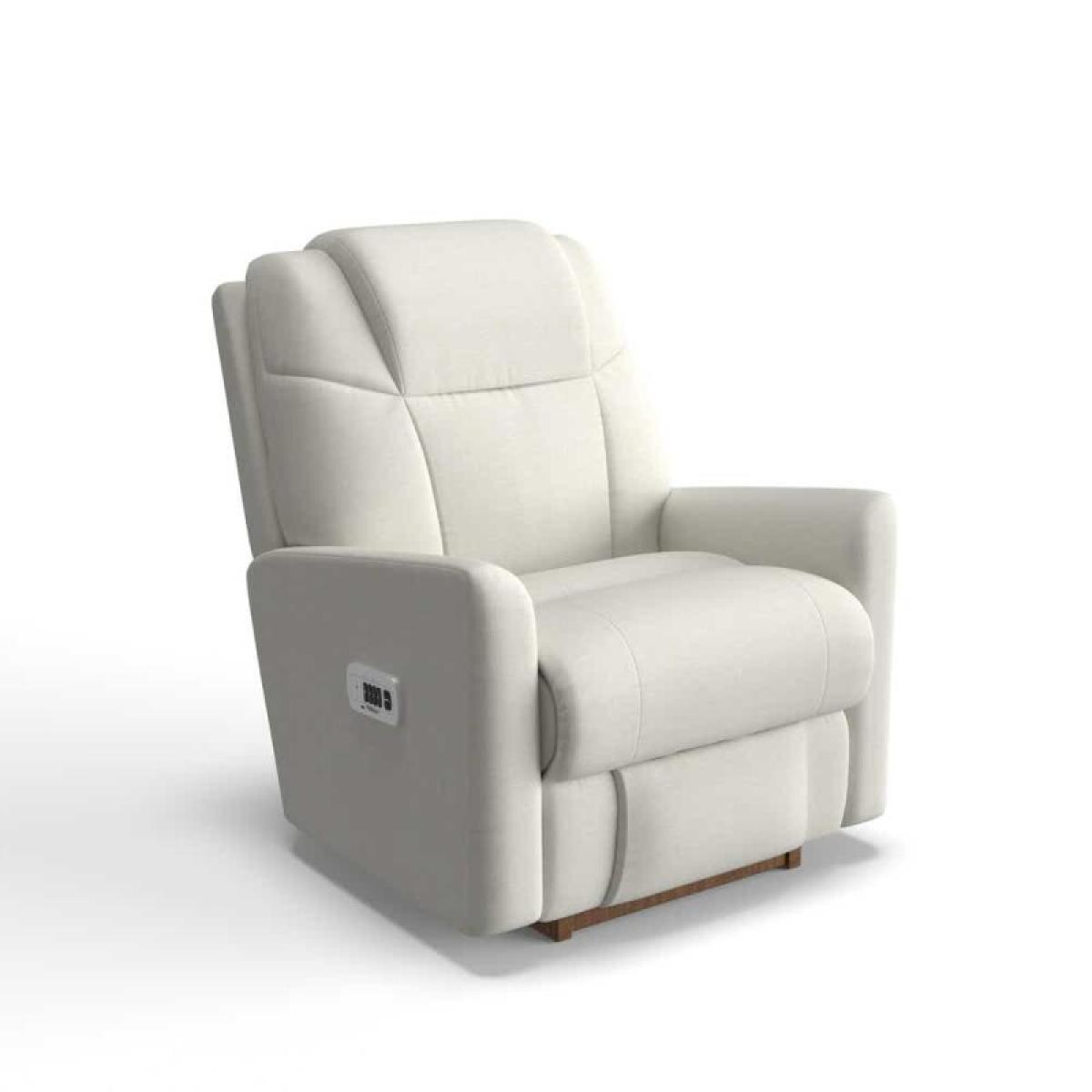 Sparrow Power Rocking Recliner W/ Headrest & Lumbar - Image 3