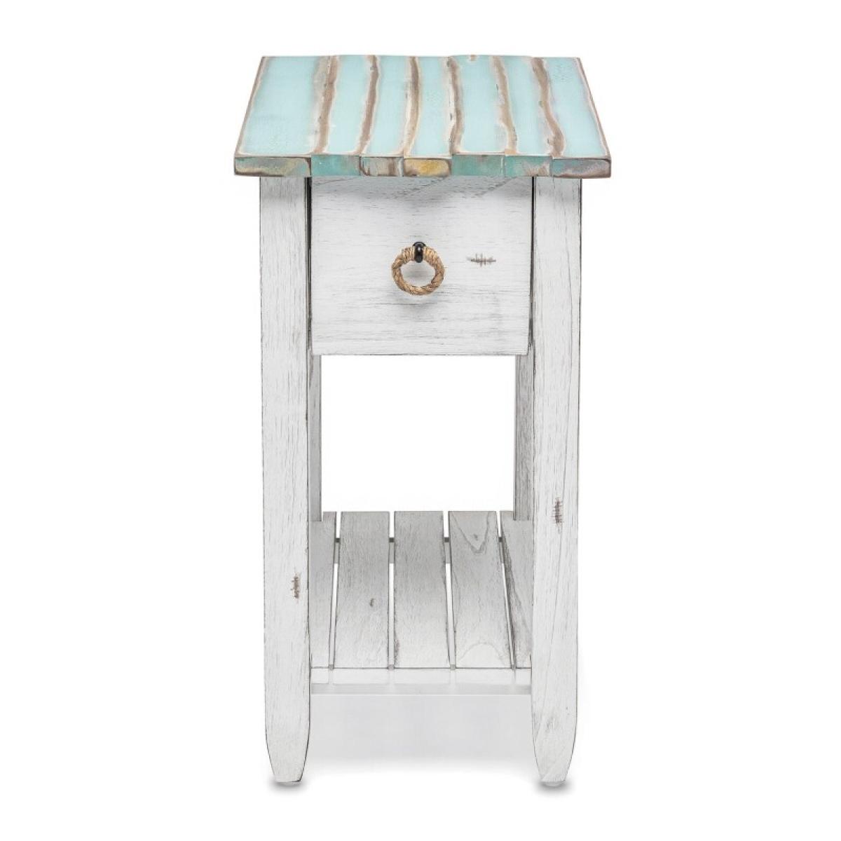 Picket Fence Chairside Table - Image 26