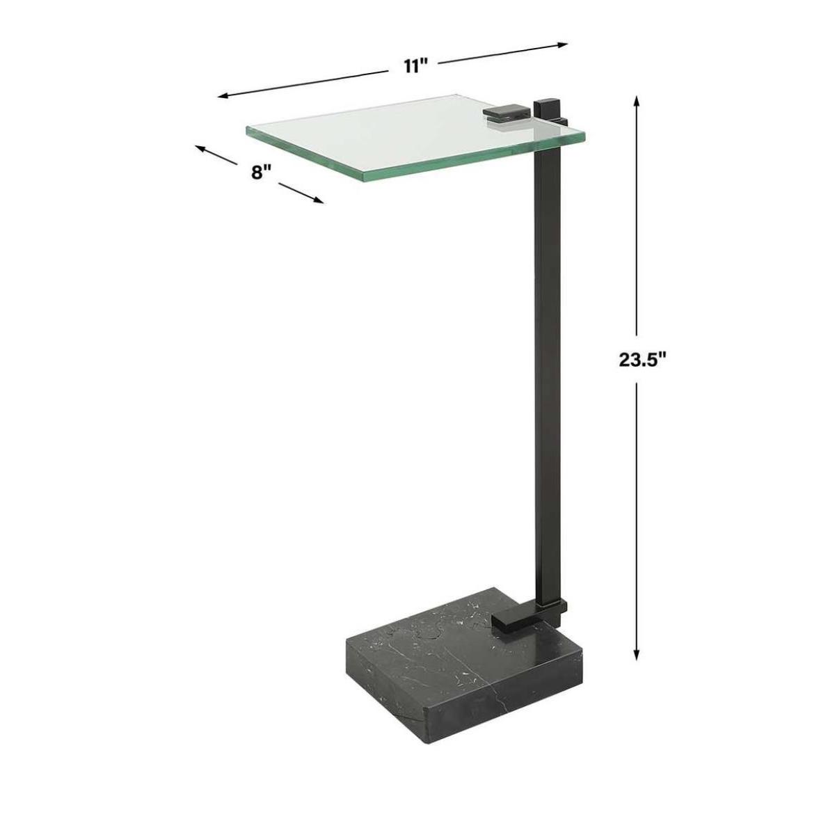 Butler Accent Table, Black - Image 10