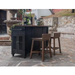 Pueblo 24" Wooden Stool - Image 4