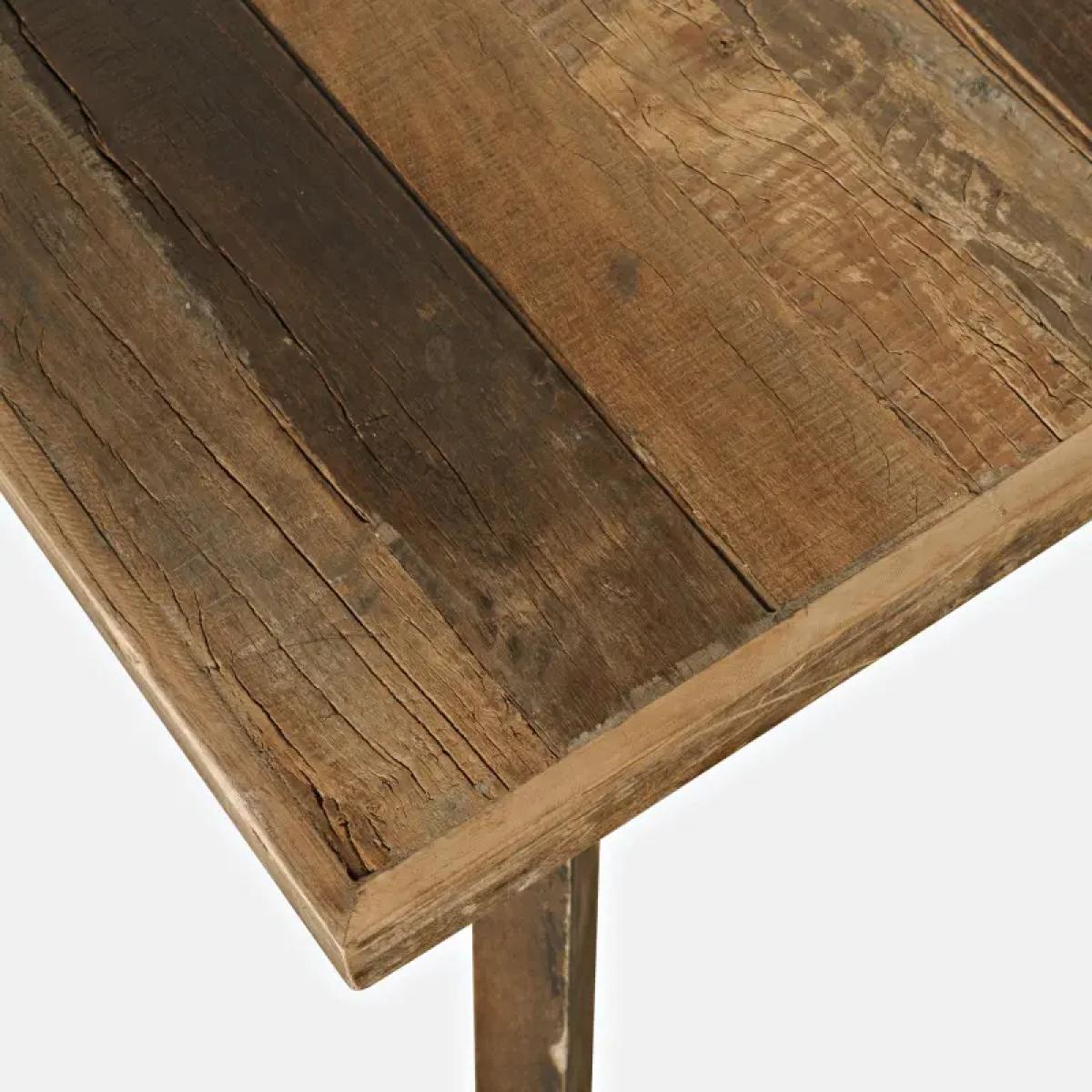 Reclamation Salvaged Wood Counter Table - Image 9