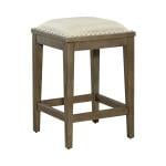 Americana Farmhouse Uph Console Stool - Image 2
