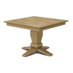 Build Your Own Pedestal Table w/42" Square Top w. Reverse Bevel Edge - Image 18