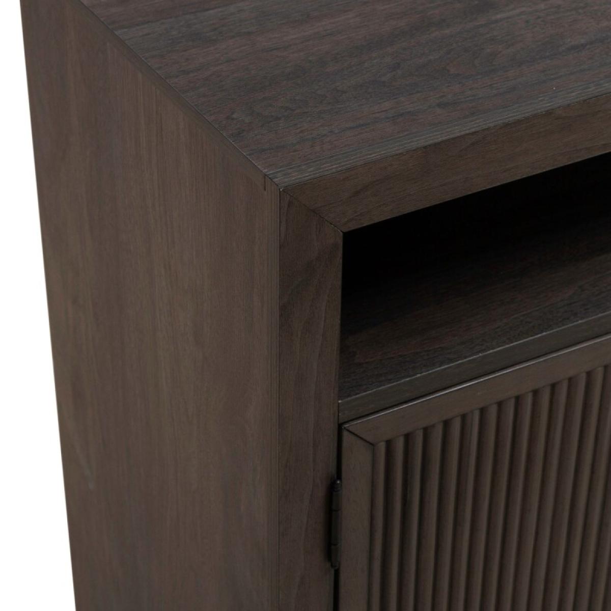 Modern Edge Bedside Chest w/ Charging Station - Image 9