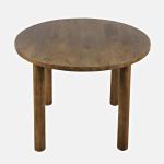 Bodhi Round Solid Wood Dining Table - Image 3