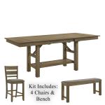 Brook Bay Opt 6 Piece Gathering Table Set