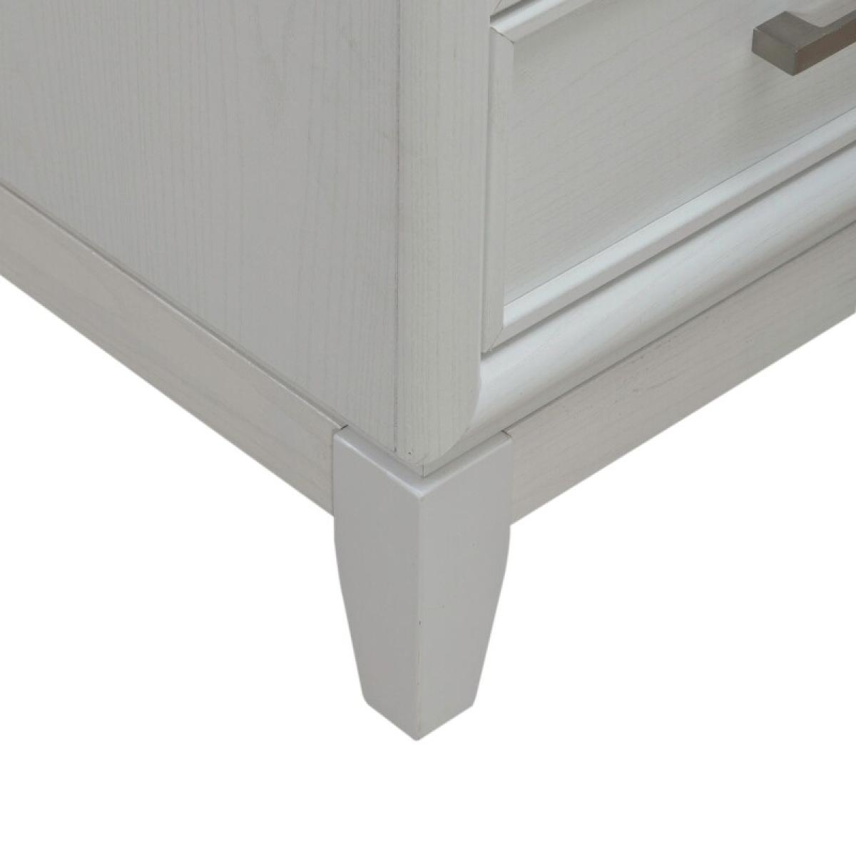 Reflections Nightstand w/ Lights and Charging Station - Image 13