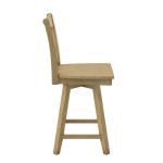 24'' XX Back Swivel Counter Stool - Image 32