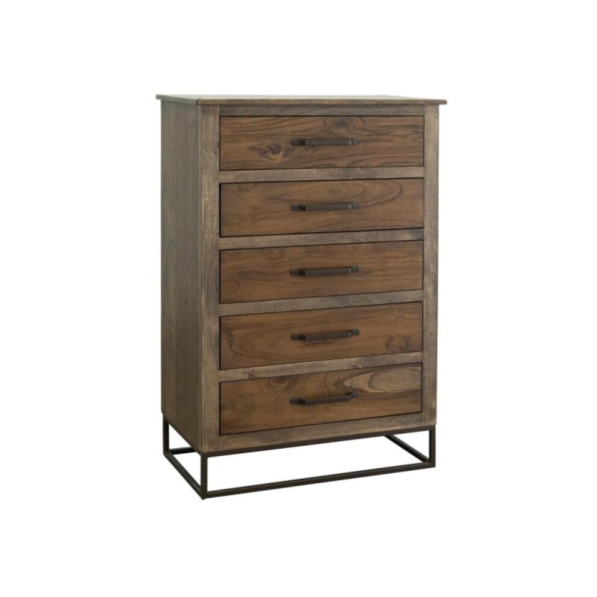 5 Drawer, Chest - Natural Teca - Image 2
