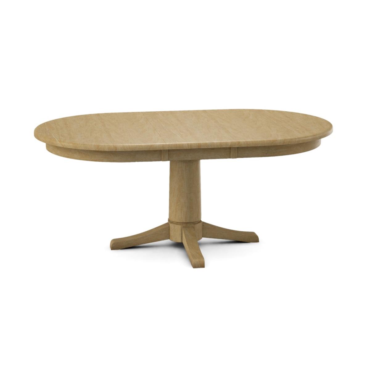 Build Your Own Pedestal Table w/30"H Transitional Pedestal for Extension Tops - Image 4