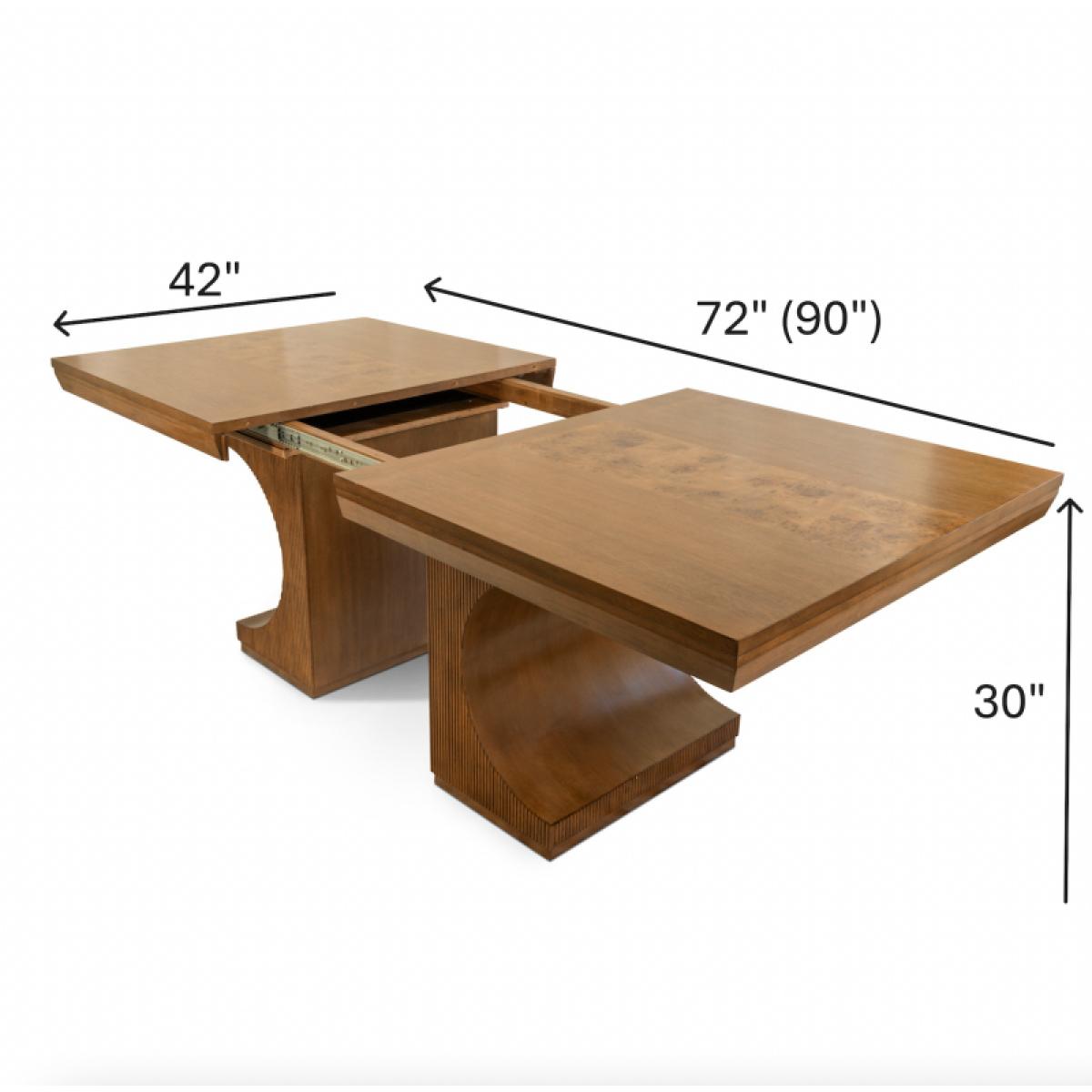 Manhattan Valley Double Pedastal Dining Table - Image 9